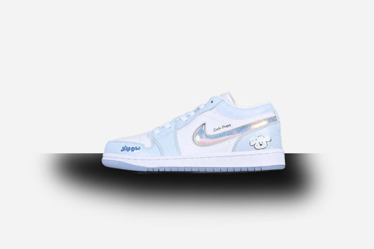 Air Jordan Retro 1 Low White/Baby Blue