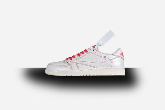 Air Jordan Retro 1 Low X Travis Scott OG white/ Red