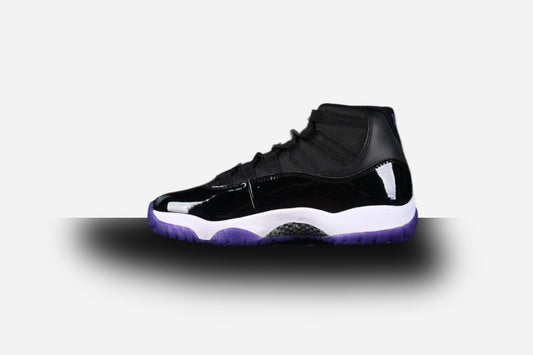 Air Jordan Retro 11 Black/White-Purple