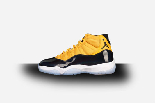 Air Jordan Retro 11 Black/Yellow-White