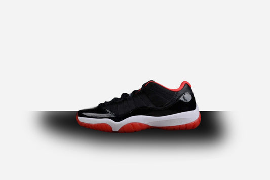 Air Jordan Retro 11 Low BG Bred Black/True Red-White