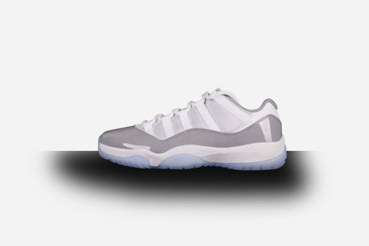Air Jordan Retro 11 Low Cement Grey/White/Black-Blue