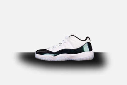 Air Jordan Retro 11 Low Emerald/Emerald Rise Black