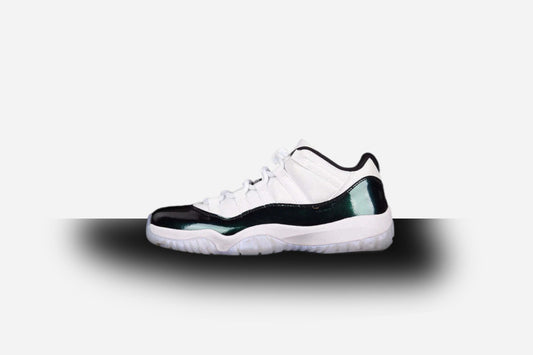 Air Jordan Retro 11 Low Emerald/Emerald Rise Black