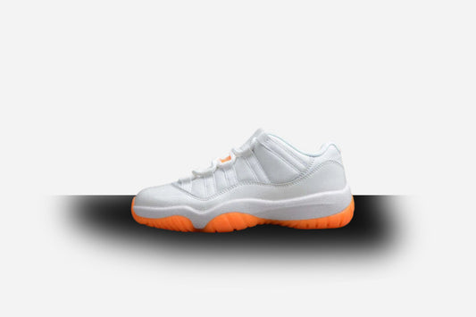 Air Jordan Retro 11 Low White/Bright Citrus