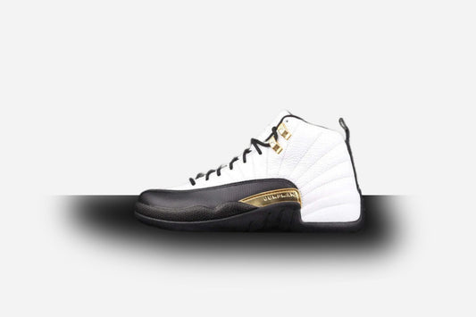 Air Jordan Retro 12 Royalty White/Black Metallic Gold