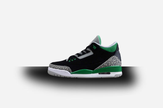 Air Jordan Retro 3 Black/Pine Green/Cement Grey-White
