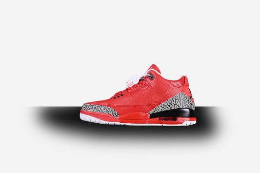 Air Jordan Retro 3 XDJ Khaled Red/Black-Grey