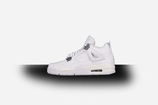 Air Jordan Retro 4 Pure Monkey 2017 White-Pure Platinum