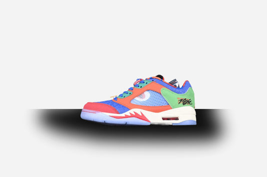 Air Jordan Retro 5 Low Doernbecher Green/Orange-White-Blue