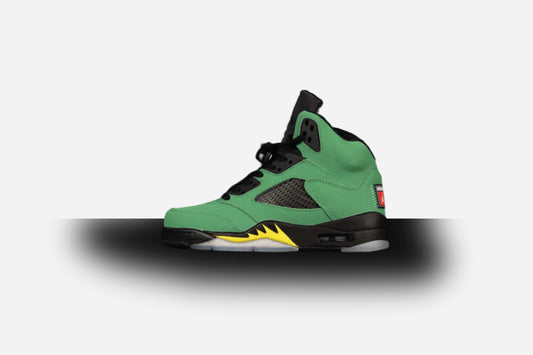 Air Jordan Retro 5 Oregon Green Apple/Black