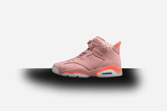 Air Jordan Retro 6 Aleali May Rust Pink-Bright Crimson