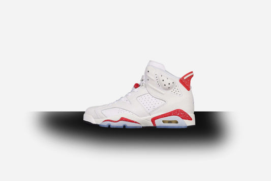 Air Jordan Retro 6 White-Red