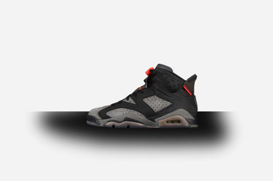 Air Jordan Retro 6 X Paris Saint Germain Iron Grey/Infrared-Black