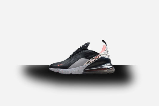 Air Max 270 Black/White/Grey-Leopard Print