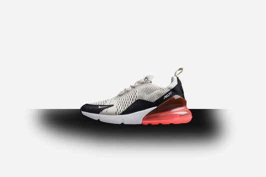 Air Max 270 Light Bone/White/Black-Hot Punch
