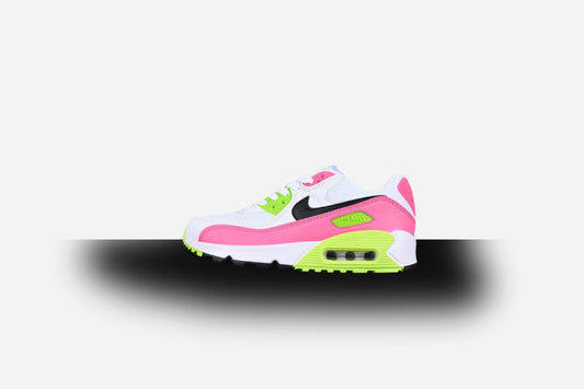 Air Max 90 White/Green/Pink-Black