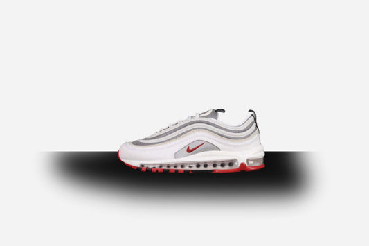 Air Max 97 White/Varsity Red-Particle Grey