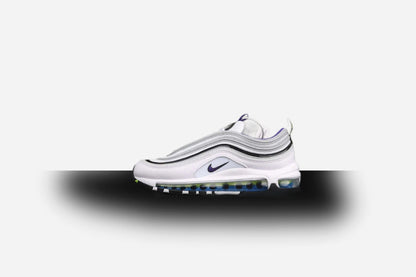 Air Max 97 X Kaomoji White/Black/Signal Blue-Court Purple
