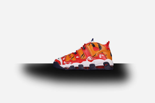 Air More Uptempo 96 QS Varsity Red/Orange-White