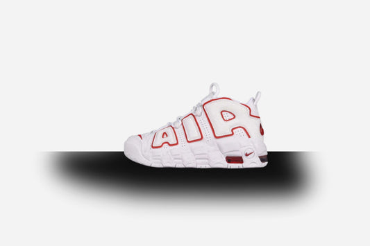 Air More Uptempo GS 2021 White-Varsity Red