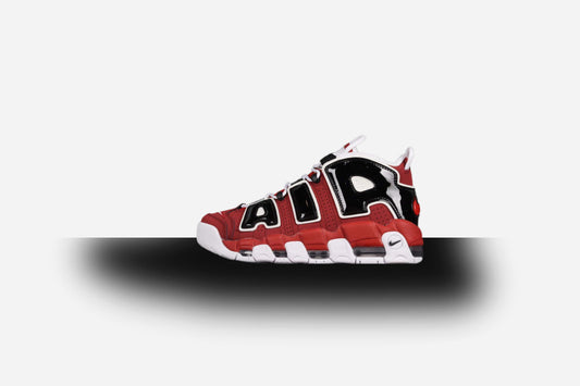 Air More Uptempo Bull's Varsity Red/White-Black