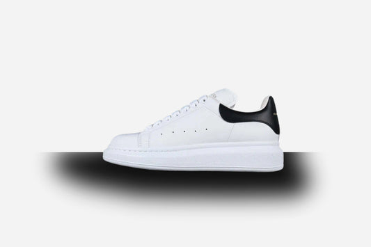 Alexander McQueen Oversized White-Gloss Black