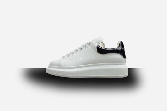 Alexander McQueen Oversized White-Gloss Black