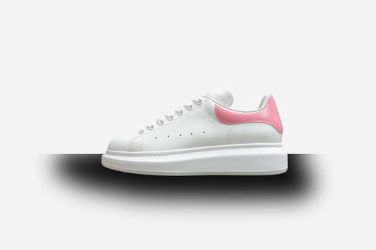 Alexander McQueen Oversized White-Gloss Pink