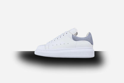 Alexander McQueen Oversized White-Light Blue