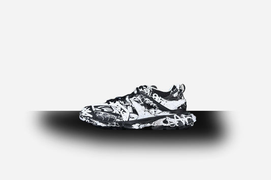 Balenciaga Track Graffiti Black-White