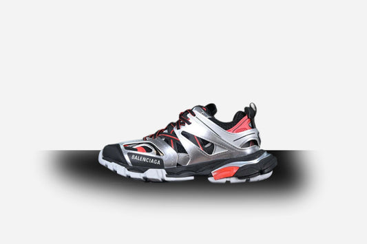 Balenciaga Track Silver/Black-Red