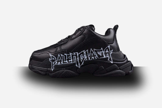 Balenciaga Triple S 'DIY Metal Artwork Black'
