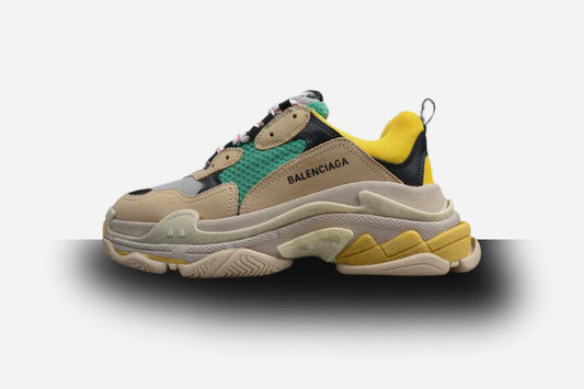 Balenciaga Triple S 'Green Yellow' 2018