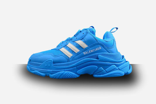 Balenciaga Triple S X Adidas Blue