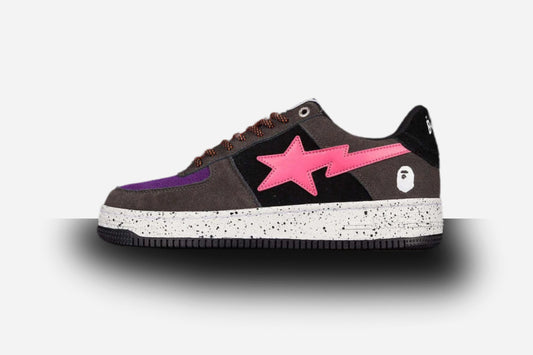 BAPE Bapesta #2 'Black-Pink'