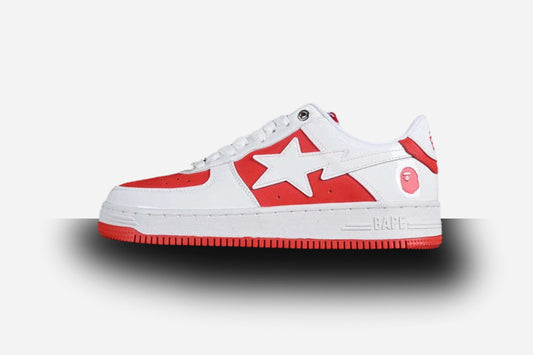 BAPE Bapesta #6 'Patent Leather Pack - Red'