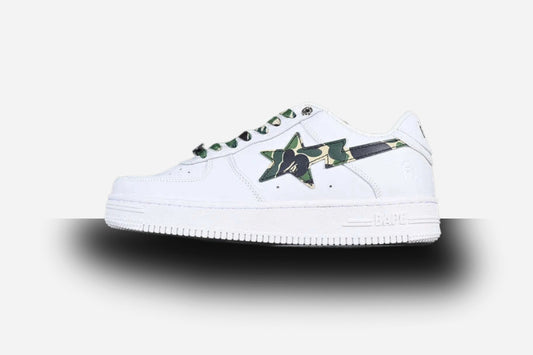 BAPE Bapesta 'White Camo'