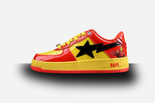 BAPE Bapesta X Marvel 'Comic Iron Man'
