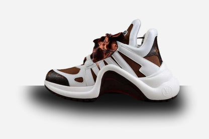 Louis Vuitton Archlight Trainer White Brown