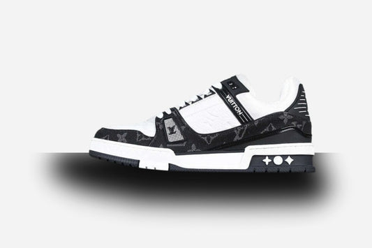 Louis Vuitton Trainer Monogram Denim Black-White