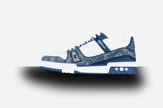 Louis Vuitton Trainer Monogram Denim Black-White