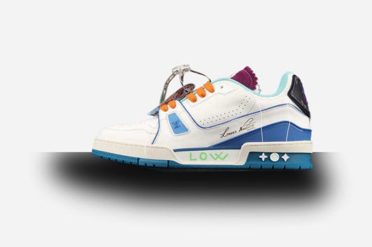 Louis Vuitton Trainer Neon Blue