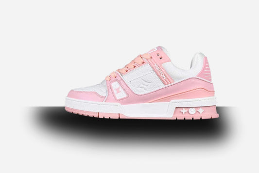 Louis Vuitton Trainer Pink Rose-White