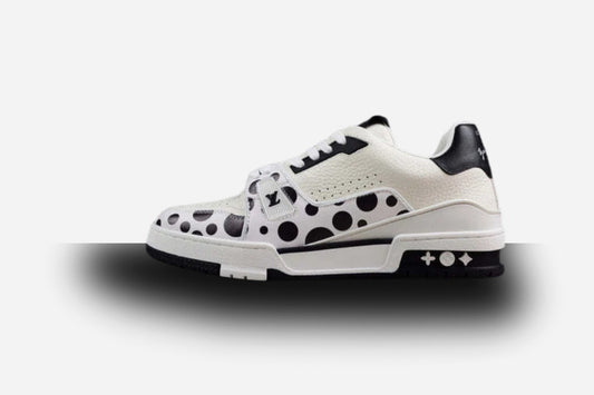 Louis Vuitton X Trainer Yayoi Kusama Black White