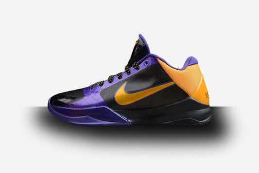 Nike Kobe 5 X Lakers Black Del Sol-Varsity Purple