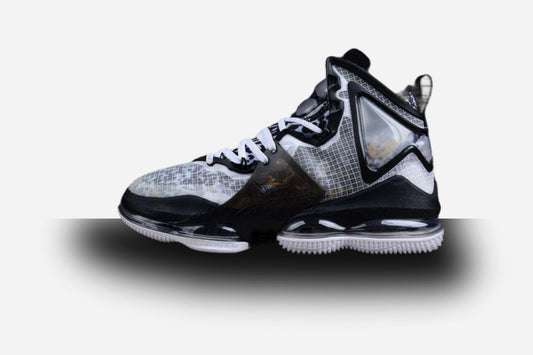 Nike LeBron 19 EP Leopard White-Black
