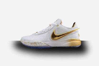 Nike LeBron 20 EP White-Golden