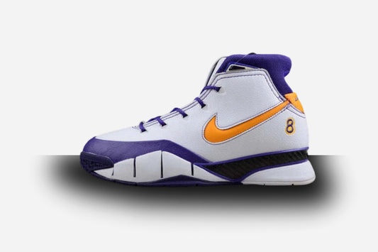 Nike Zoom Kobe 1 Potro Final Seconds White/Del Sol-Varsity Purple