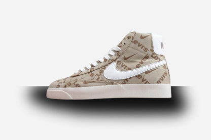 NK Blazer MID X Levi's Gold White Hook